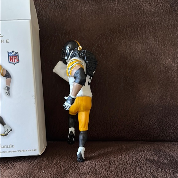 Hallmark Keepsake Pittsburgh Steelers Troy Polamalu Ornament NIB - Picture 8 of 13